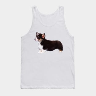 Corgi Tri Color Puppy Dog Tank Top